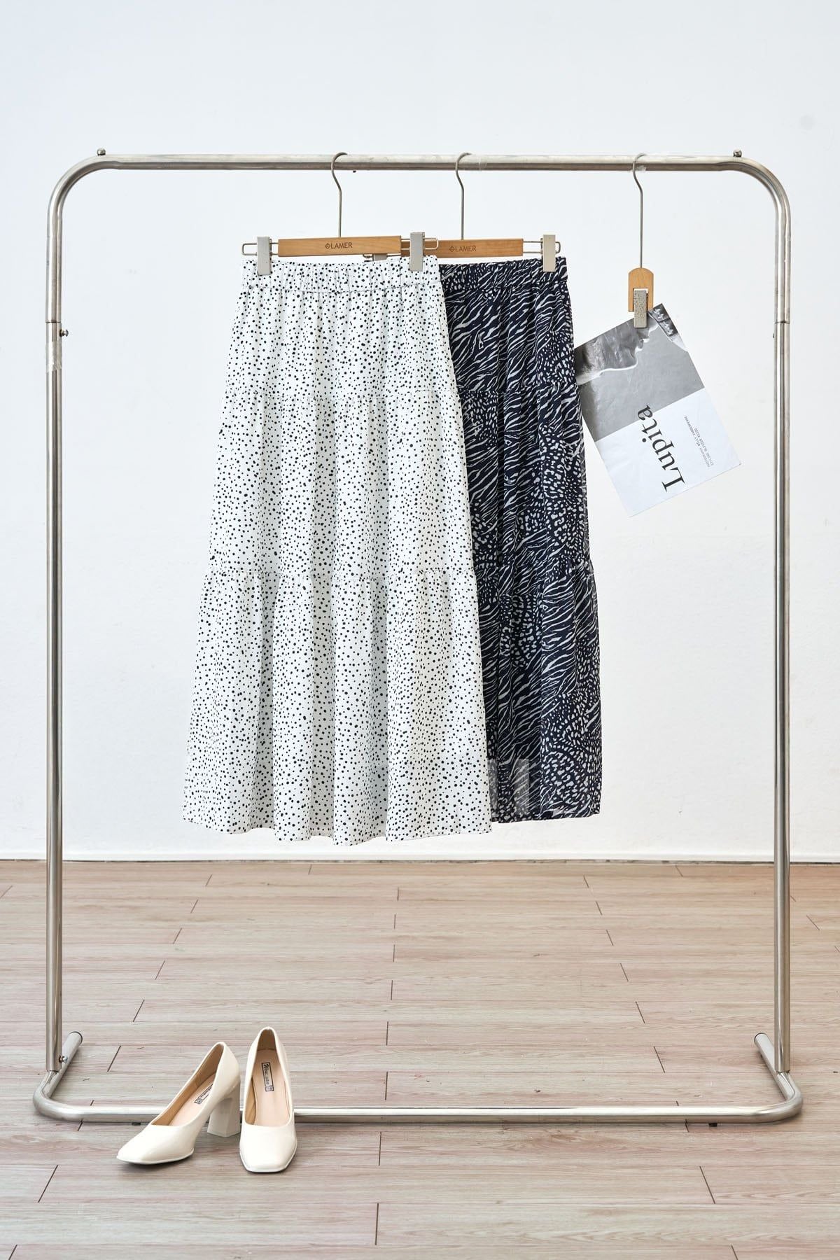 Chân váy xoè nhún 3 tầng - L62L25H017