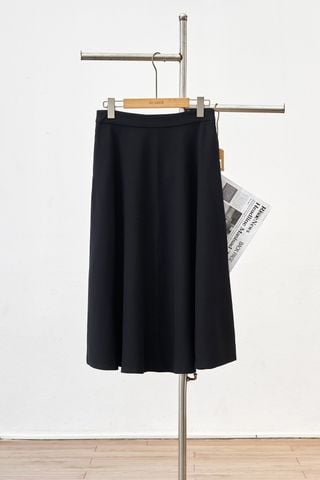 Chân váy xòe kéo khóa sau - L62L25Q013