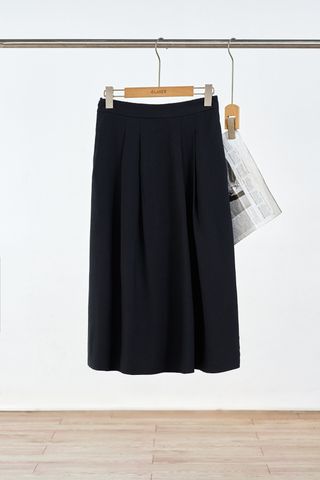 Chân váy xoè chun sau xếp ly - L62L25Q023