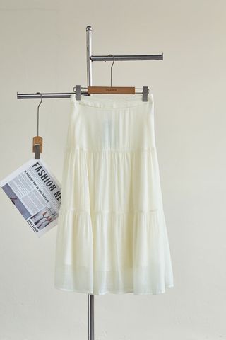Chân váy nhún 3 tầng cạp rời - L62L26H016