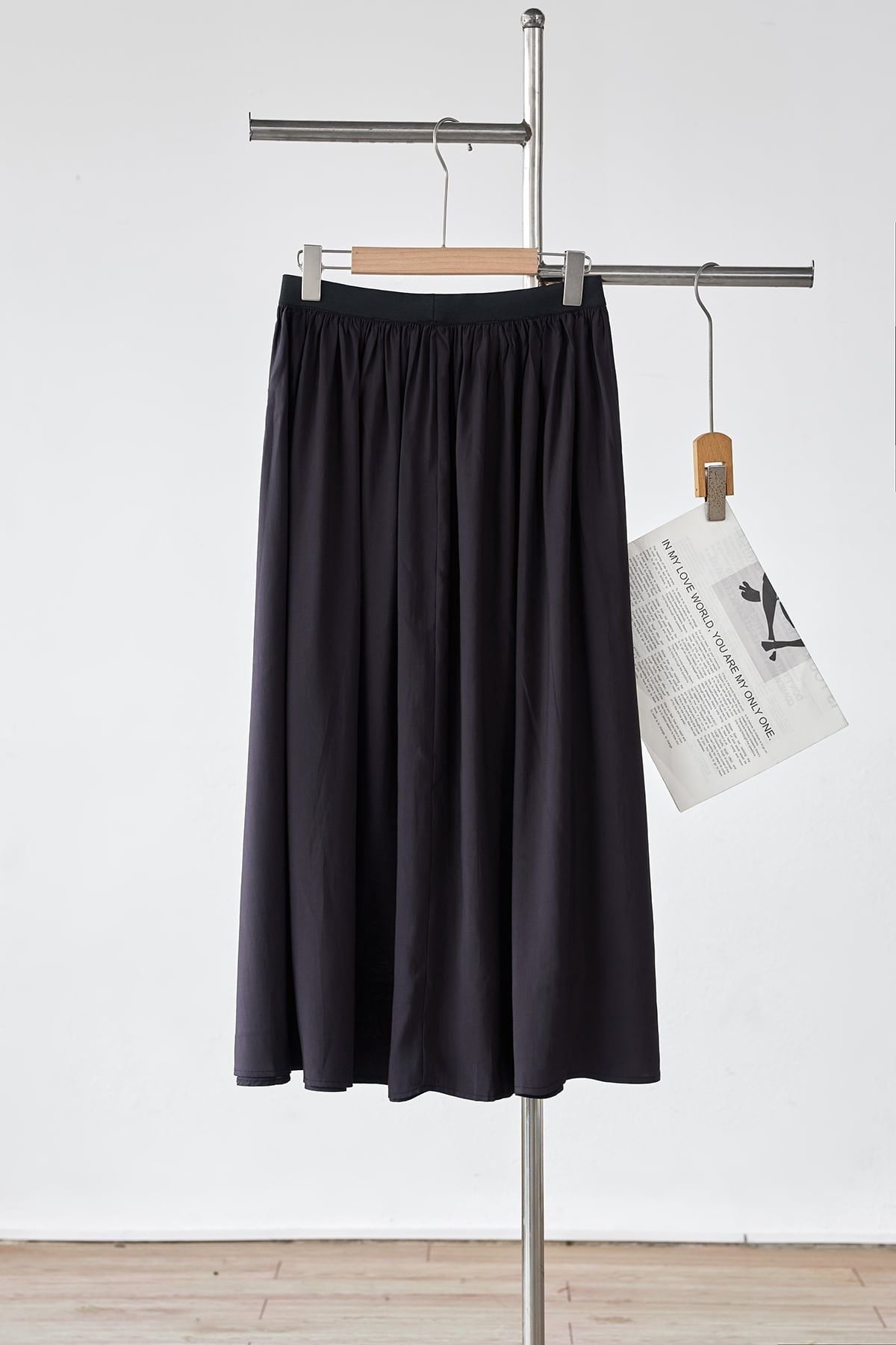 Chân váy xoè nhún cạp chun - L62L26Q004