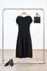 Đầm maxi rút dây vai nhún xòe - L63M25H052