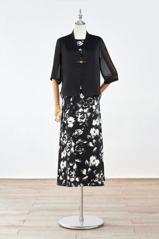 Đầm sát nách dáng dài - L63M25Q013