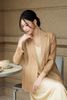 Đầm lụa 2 dây cổ tim - L63M26Q007