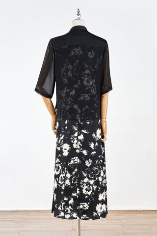 Áo peplum lụa tay lỡ vạt tròn - L65D26Q003