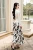 Áo peplum lụa tay lỡ vạt tròn - L65D26Q003