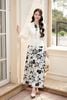 Áo peplum lụa tay lỡ vạt tròn - L65D26Q003