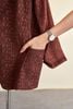 Áo vest mỏng cổ 2 ve cửa tay rút chun - L65D26Q031