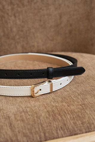 Thắt lưng cơ bản da PU; dài 103cm; bản đai 1.9cm - N6AL26Q017