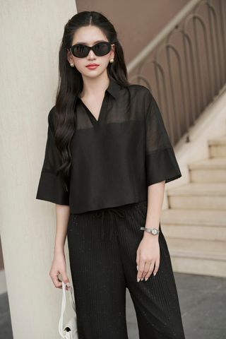 Áo cổ V tay cánh dơi - O61B25H010