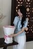 Áo sơ mi cổ đức nơ cài - O61H26H015