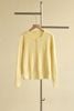Áo cardigan cổ tròn thêu ngực - O61W26Q051