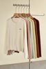 Áo cardigan cổ tròn thêu ngực - O61W26Q051