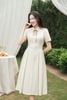 Đầm xòe cộc tay trang trí nơ cổ - O63L26H010