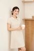 Đầm bổ mảnh cổ bẻ bổ trụ phối tay - O63R26H016