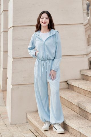 Quần gió cạp chun gấu - O64O25T001