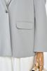 Áo vest xẻ lưng phối gấu tay - O65B26Q001