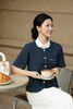 Áo vest 2 lớp cộc tay vạt tròn. GBO6AO26Q010 - O65B26Q004 ( CỔ ÁO RỜI )