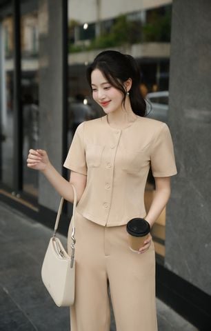 Áo đờ mi túi ốp - O65D25Q008