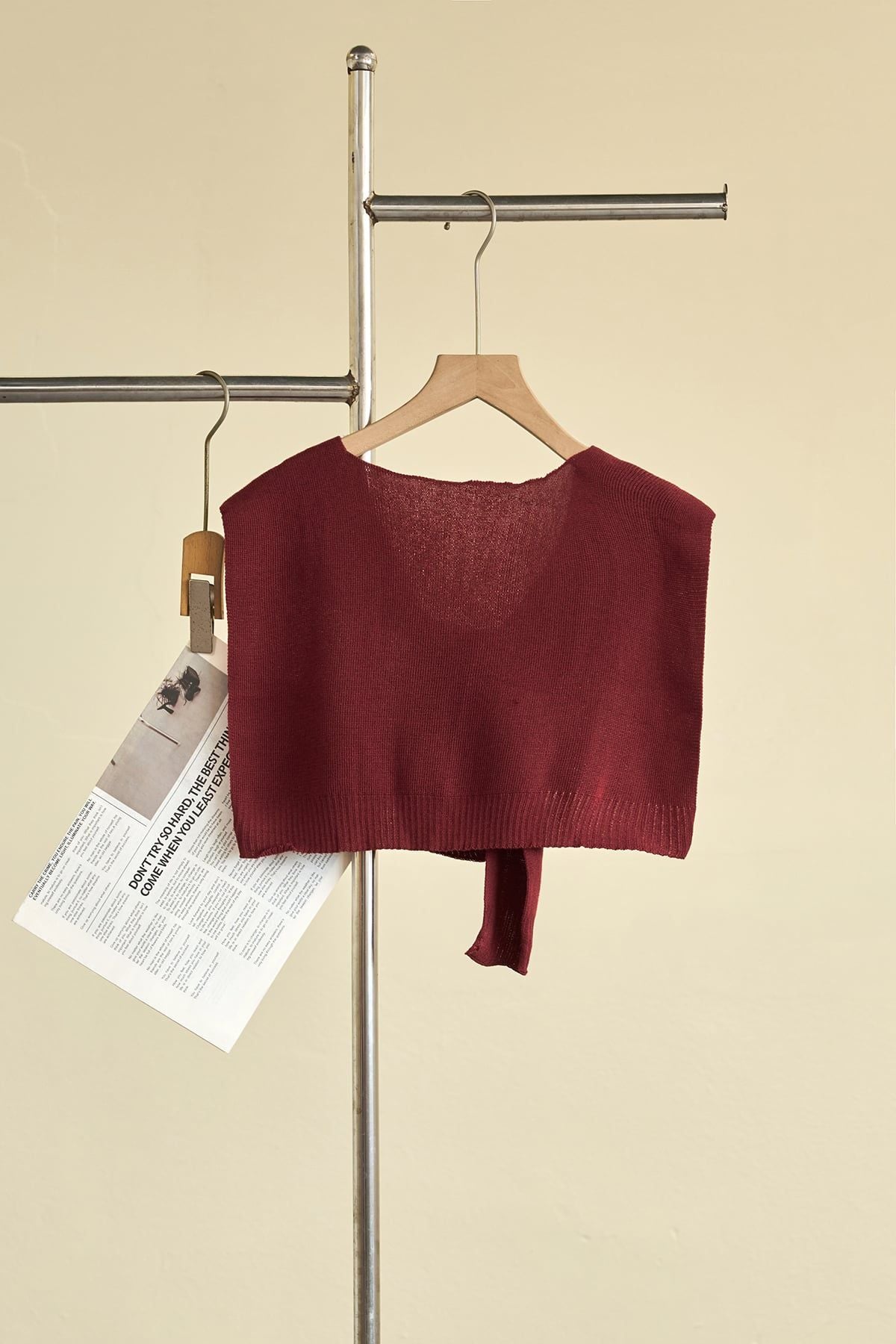 Khăn choàng vai màu trơn basic - O6AO26Q007