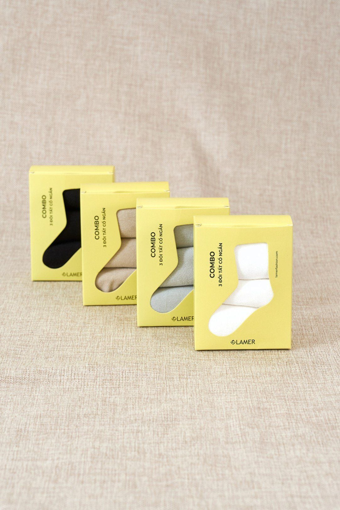 [Quà tặng cho đơn hàng từ 499k] Combo 3 đôi tất cổ ngắn nam nữ unisex