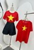 Áo thun cờ đỏ sao vàng unisex - P61S25H043