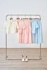 Áo croptop vải thô hoa; tay ngắn - S61B25H001