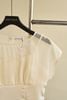 Áo peplum cổ thuyền ly bung phối tơ - S61B27H002