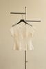 Áo peplum cổ thuyền ly bung phối tơ - S61B27H002