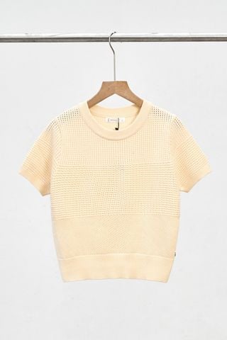 Áo len cổ tròn bo gấu - S61W25Q003