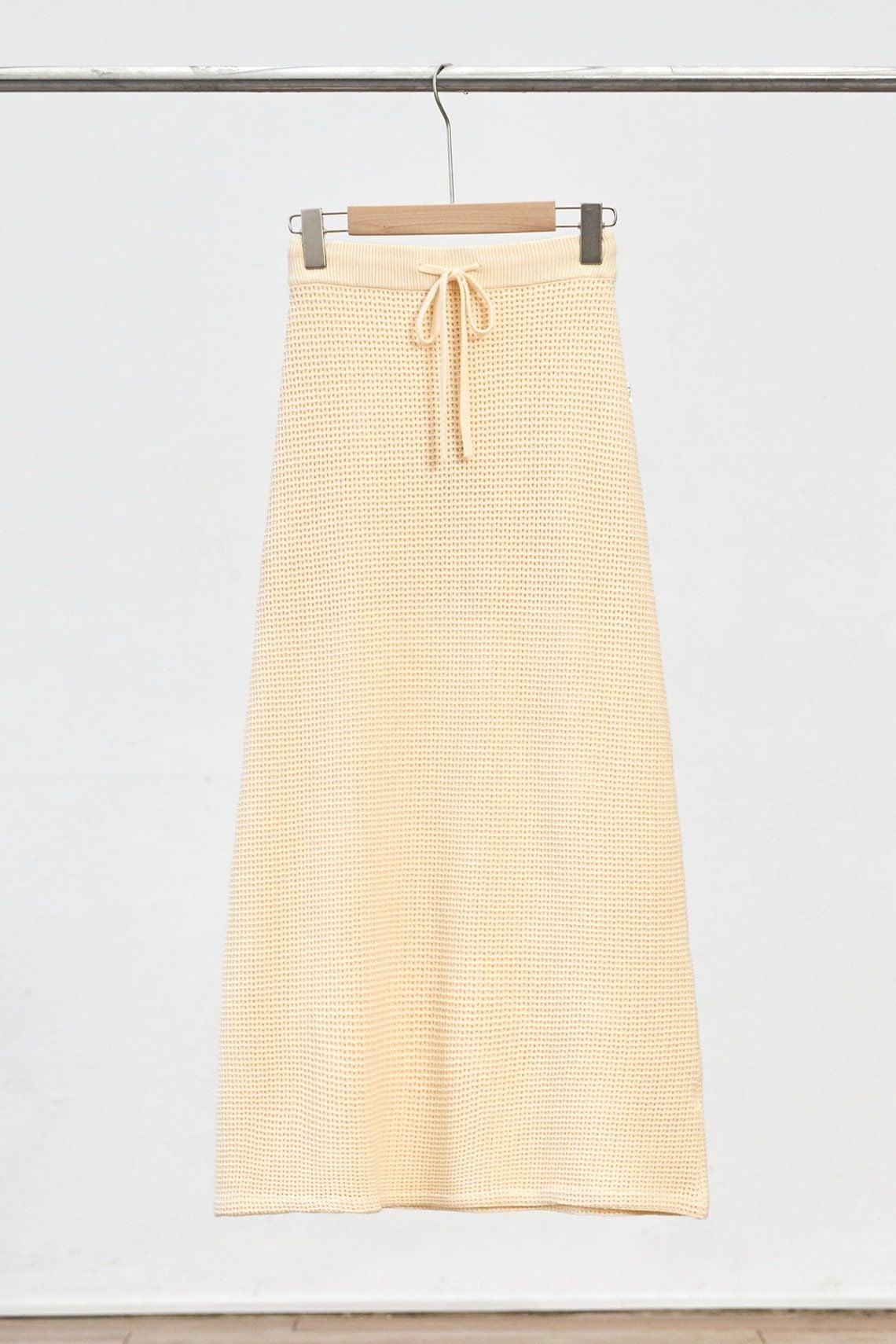 Chân váy len dài; cạp chun - S62M25Q003