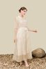 Chân váy maxi chun sau phối tơ - S62M26H005