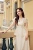 Đầm hai dây dáng ôm - S63F26Q001 (không kèm choàng)