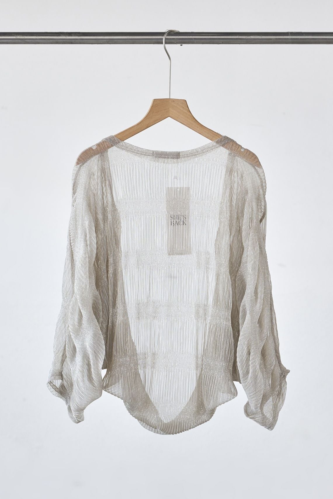 Áo khoác lửng tay cánh dơi - S65O25Q002