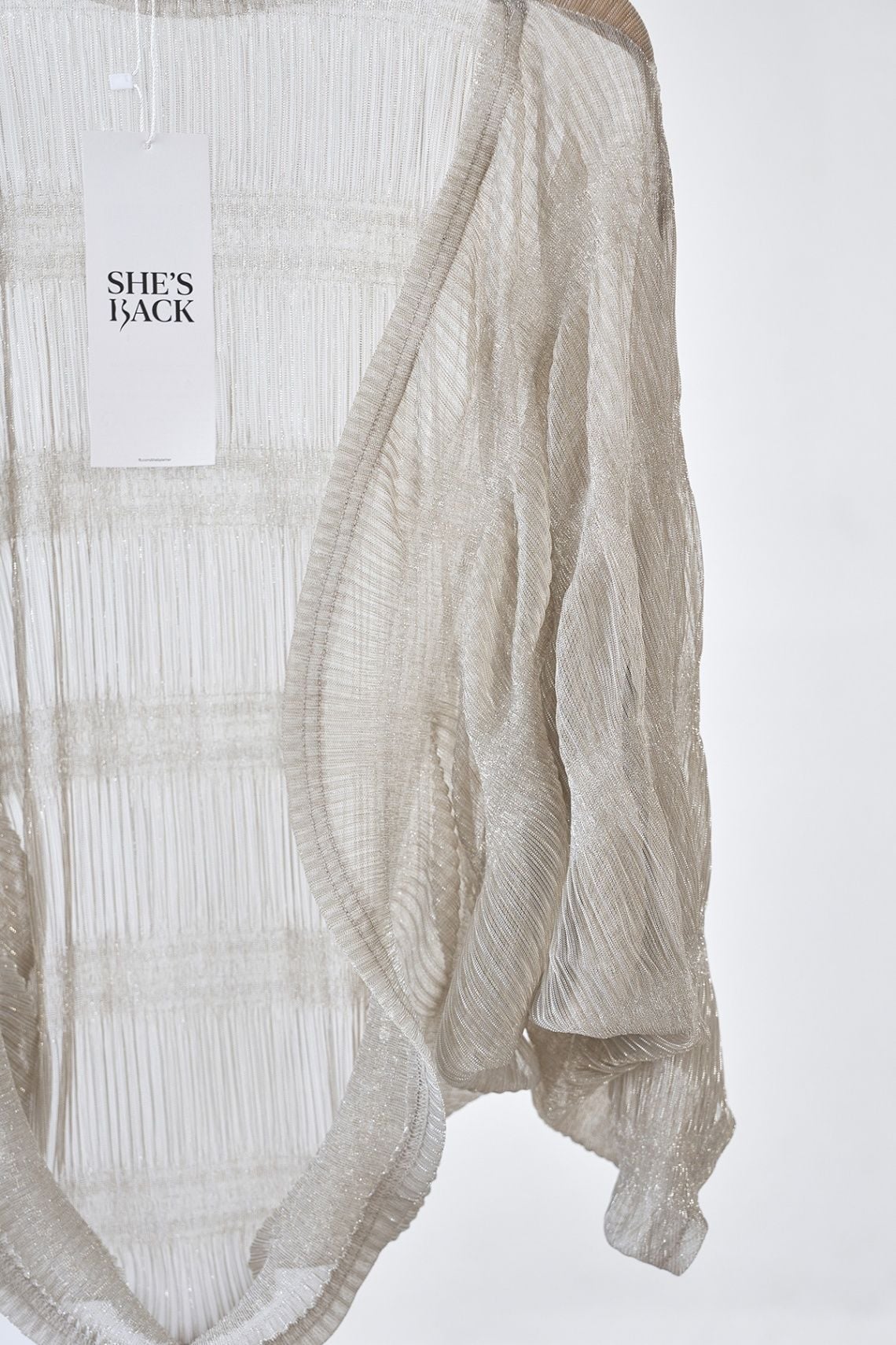 Áo khoác lửng tay cánh dơi - S65O25Q002