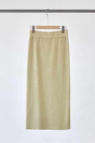 Chân váy len dáng dài cạp chun - V62M25T005