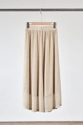 Chân váy suông thun dài cạp chun - V62T25T002