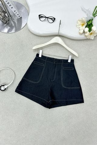 Quần short túi ốp diễu chỉ  - V64S25H006