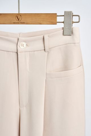 Quần ống rộng ly bung - V64W25Q006