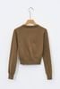 áo cardigan crop cổ tròn dài tay - V65C22T024