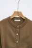 áo cardigan crop cổ tròn dài tay - V65C22T024