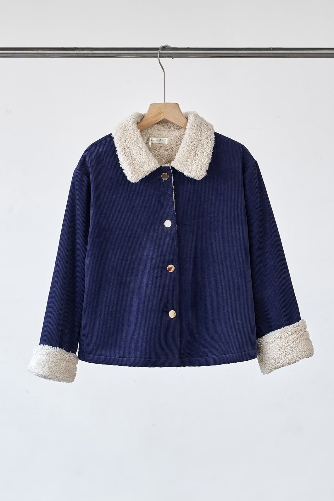 Áo khoác nhung lót lông - V65O25T018