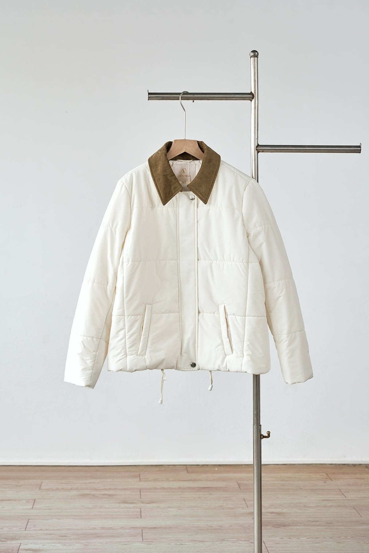 Áo phao túi cơi phối cổ - V65P25T003