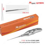  Bẩy MAJES 2.0mm- 1# - 31140 - Matel handle elevator straight 2.0mm (New model) 