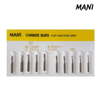  Mũi cắt cầu mão Mani Carbide Burs 