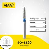  SO - Mũi khoan trụ đầu oval 