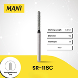  SR - Mũi khoan trụ đầu tròn 