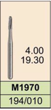  Mũi cắt cầu mão Mani Carbide Burs 