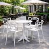 Bộ Bàn 3055 Và 4 Ghế Elegant Cao Cấp | Bàn Ghế Cafe, Nhà Hàng, Sân Vườn