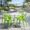 Bộ Bàn 3055 Và 4 Ghế Elegant Cao Cấp | Bàn Ghế Cafe, Nhà Hàng, Sân Vườn